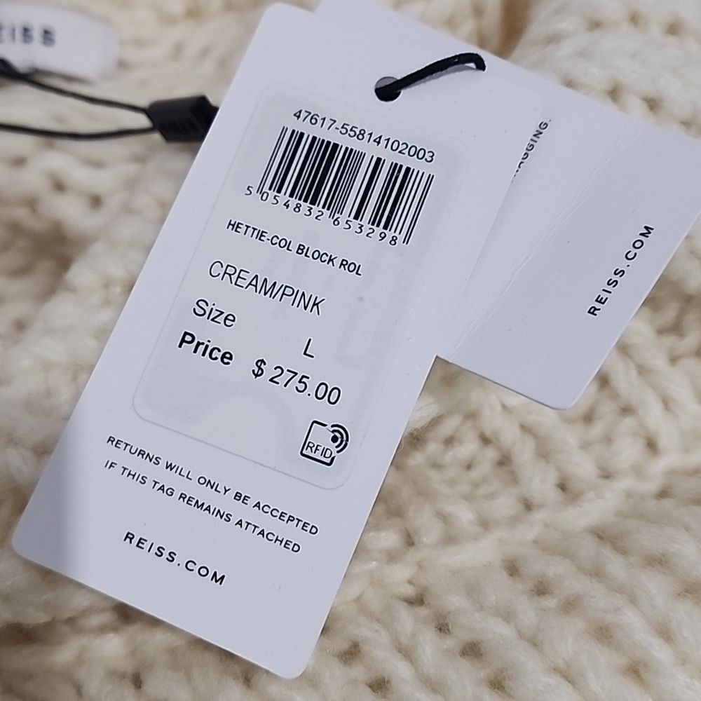 Reiss Hettie Roll Neck Knit Sweater - Picture 9 of 9